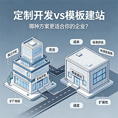 枣庄建站-定制开发vs模板建站:哪种方案更适合你的企业?