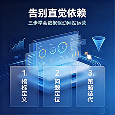 枣庄建站-告别直觉依赖：三步学会数据驱动网站运营