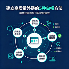 枣庄建站-建立高质量外链的5种白帽方法